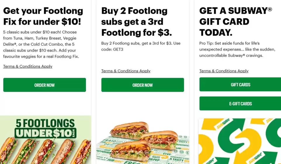 Deals & Promotions