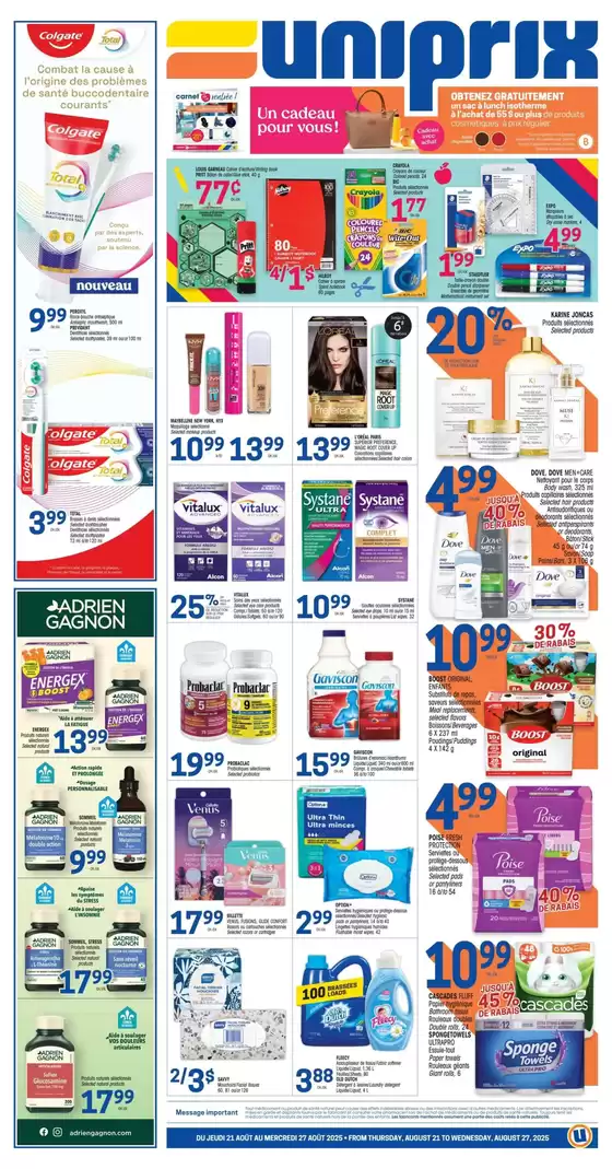 Uniprix Weekly ad