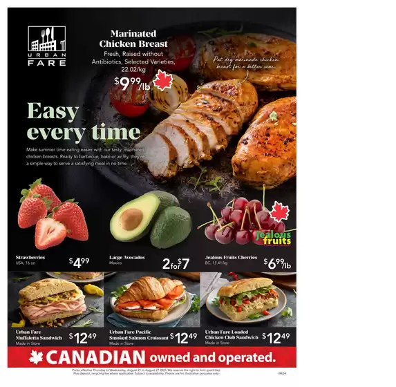 Urban Fare catalogue in Hull QC | Weekly Flyer | 2025-08-21T00:00:00.000Z - 2025-08-27T00:00:00.000Z