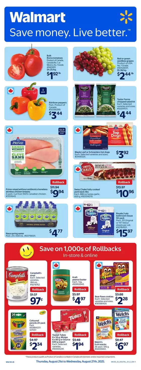 Walmart flyer