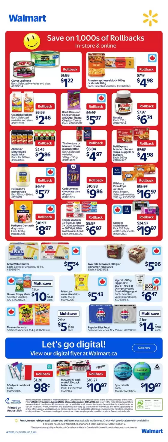 Walmart flyer