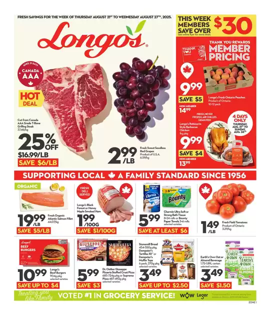 Longo's catalogue in Prince Albert | Current bargains and offers | 2025-08-21T00:00:00.000Z - 2025-08-27T00:00:00.000Z