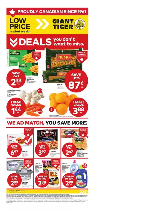 Giant Tiger catalogue in Rimouski | Current deals and offers | 2025-08-20T00:00:00.000Z - 2025-08-26T00:00:00.000Z
