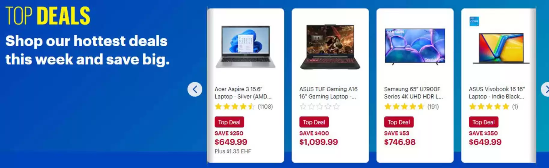 Top deals 