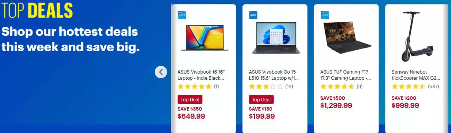 Top deals 