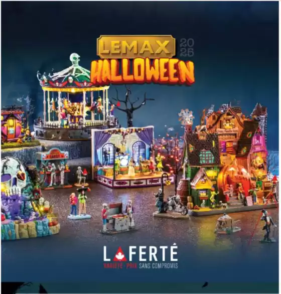 Laferté catalogue in Montreal | Lemax Halloween | 2025-08-20T00:00:00.000Z - 2025-10-31T00:00:00.000Z