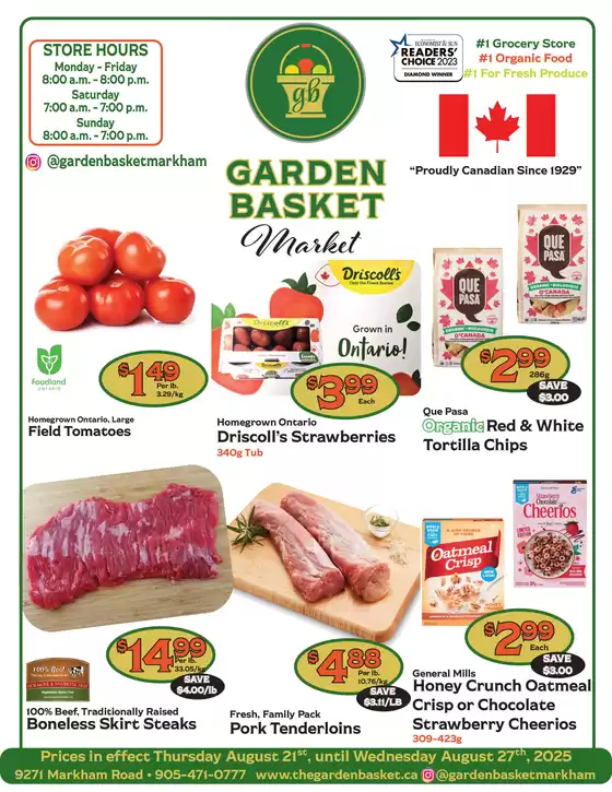 The Garden Basket catalogue in Charny | The Garden Basket | 2025-08-21T00:00:00.000Z - 2025-08-27T00:00:00.000Z