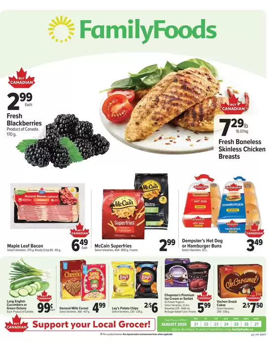 Family Foods catalogue in Charny | Family Foods weekly flyer | 2025-08-21T00:00:00.000Z - 2025-08-27T00:00:00.000Z