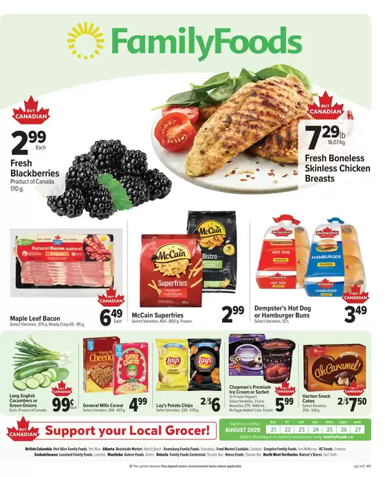 Family Foods catalogue in Charny | Current special promotions | 2025-08-21T00:00:00.000Z - 2025-08-27T00:00:00.000Z