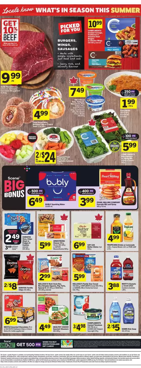 Weekly flyer 