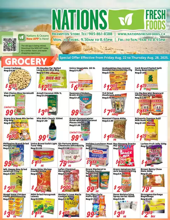 Oceans Fresh Food Market catalogue in Castlegar | Fresh Picks for Summer!  | 2025-08-22T00:00:00.000Z - 2025-08-28T00:00:00.000Z
