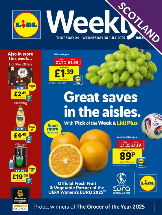 Lidl catalogue in Ayr | Save now with our deals | 2025-07-24T00:00:00.000Z - 2025-07-30T00:00:00.000Z