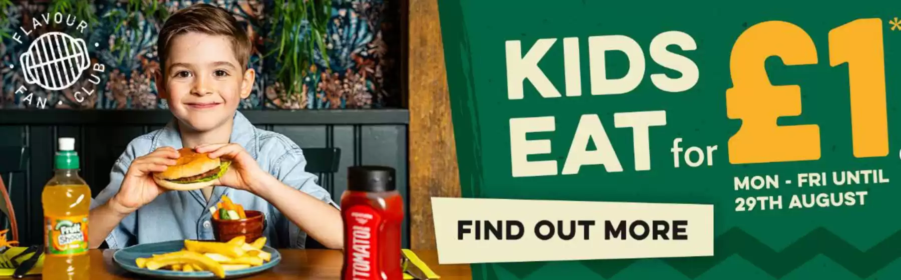 Harvester catalogue in Caernarfon | Kids Eat | 2025-07-17T00:00:00.000Z - 2025-08-29T00:00:00.000Z