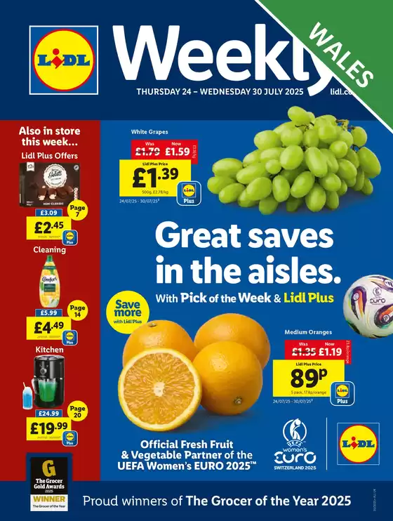 Lidl catalogue in Boston | Wide range of offers | 2025-07-24T00:00:00.000Z - 2025-07-30T00:00:00.000Z