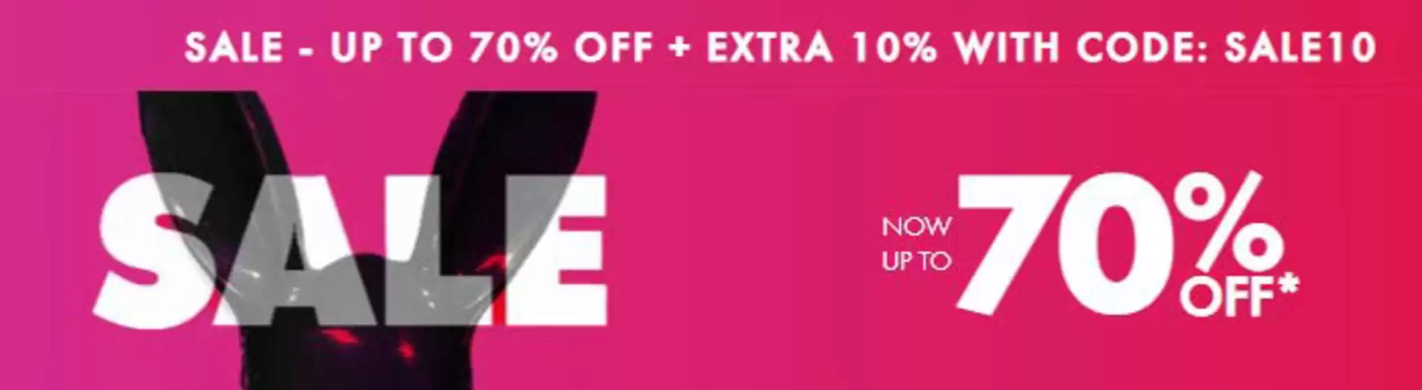 Now Up To 70% Off