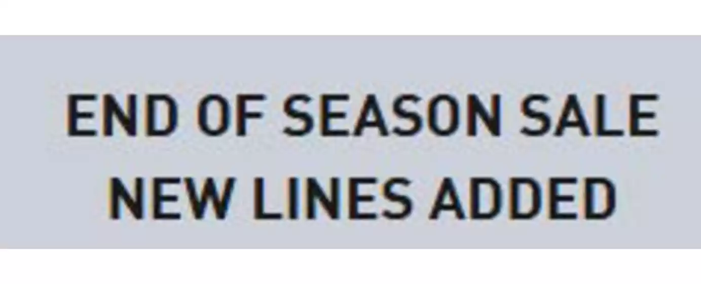 Season Sale
