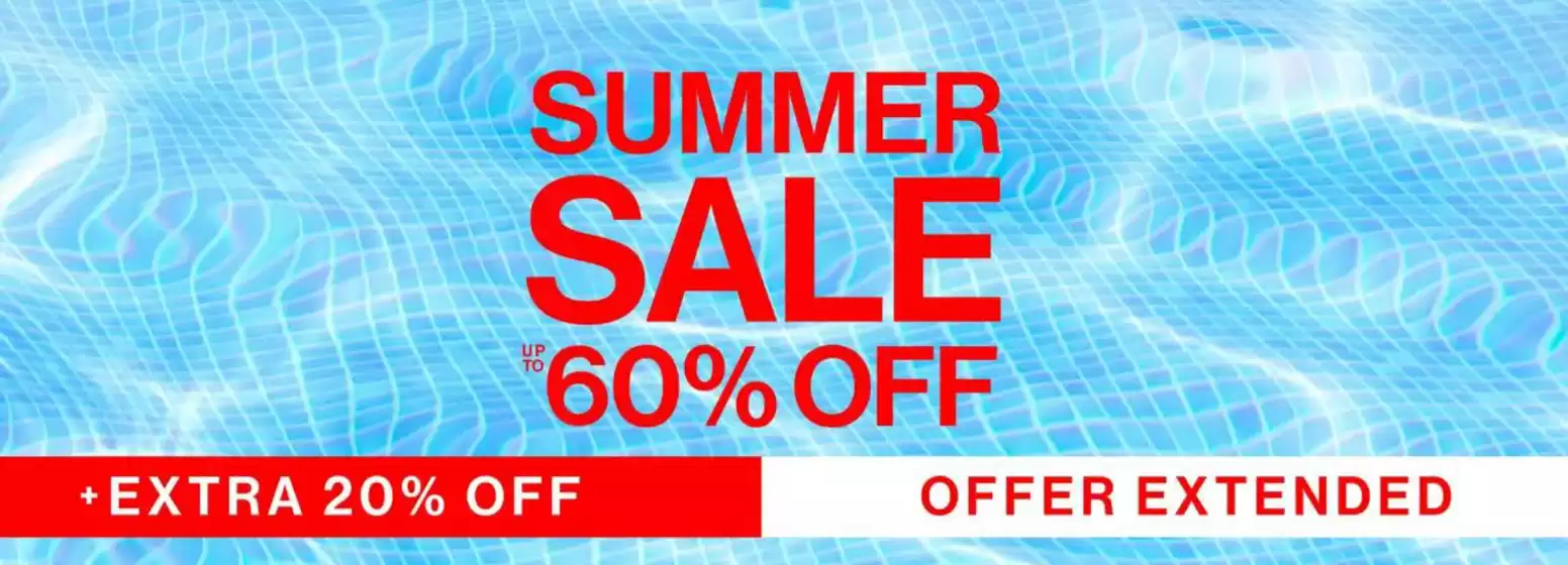 Sumer Sale Up To 60% Off