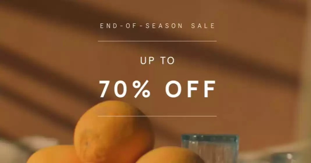 U p To 70% Off