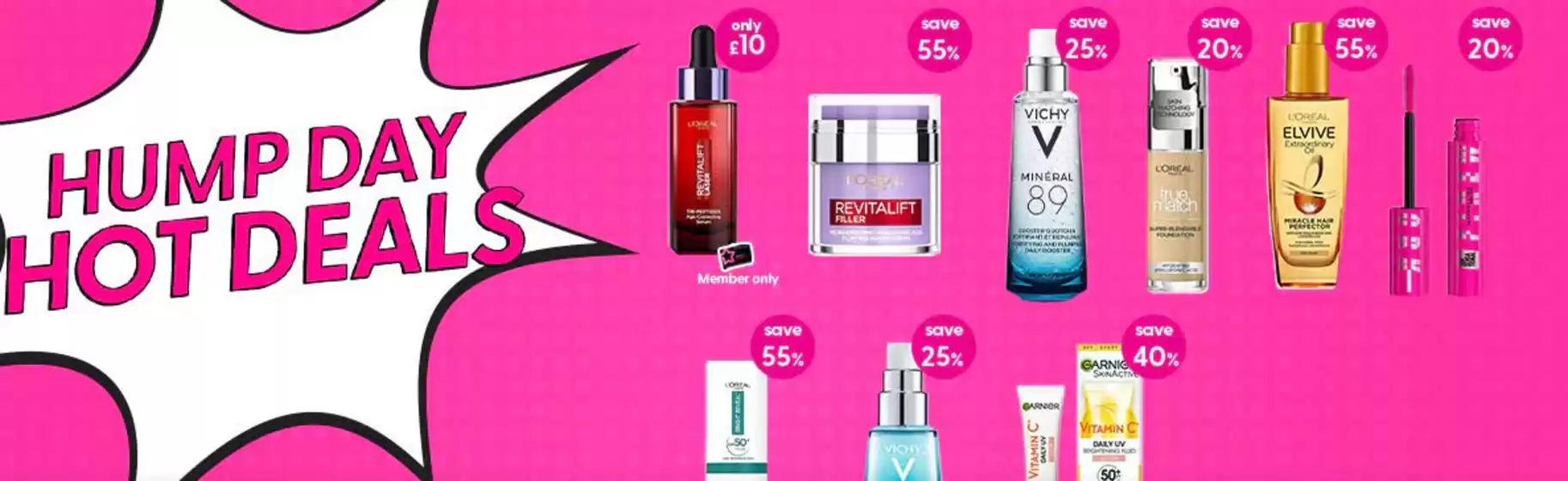 Superdrug catalogue in Burnley | Hump Day Hot Deals | 2025-07-30T00:00:00.000Z - 2025-08-30T00:00:00.000Z