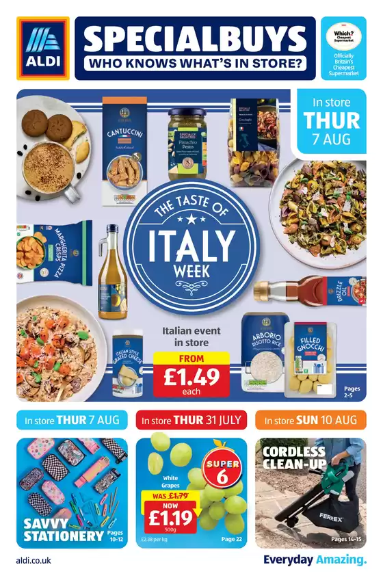 Aldi weekly offers