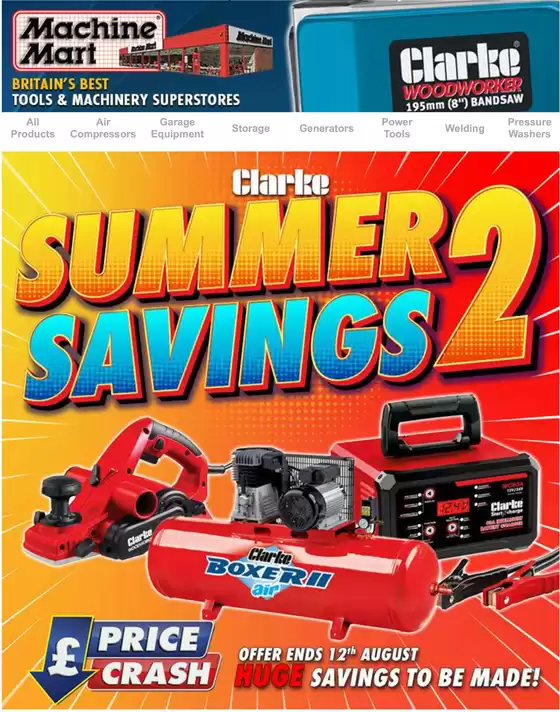 Machine Mart catalogue in Portsoy | Sale | 2025-08-04T00:00:00.000Z - 2025-08-12T00:00:00.000Z