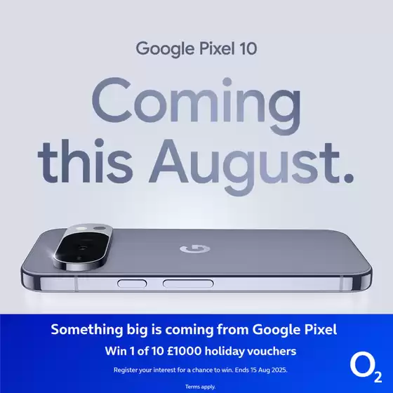 Coming This August