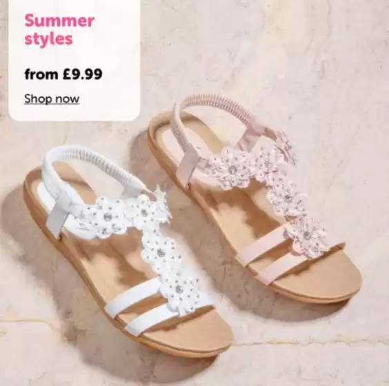 Shoe Zone catalogue in North Berwick | Summer Style | 2025-08-06T00:00:00.000Z - 2025-08-18T00:00:00.000Z