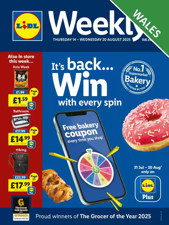 Lidl catalogue in London | Attractive special offers for everyone | 2025-08-14T00:00:00.000Z - 2025-08-20T00:00:00.000Z