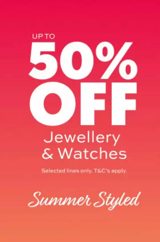 H. Samuel catalogue in Kirkcaldy | Up To 50% Off | 2025-08-07T00:00:00.000Z - 2025-08-31T00:00:00.000Z