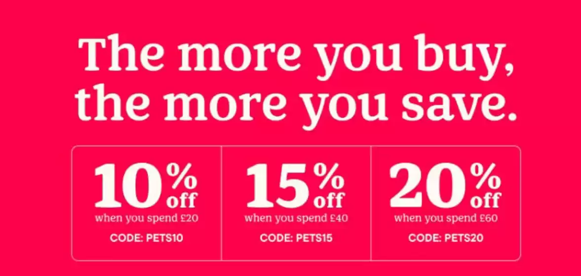 The More You Buy,The More You Save