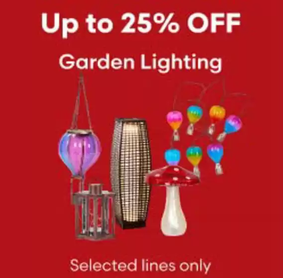 Sale For The Garden