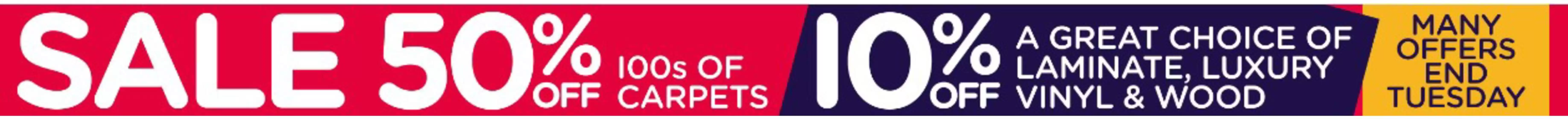 Carpetright catalogue in Liverpool | Sale 50%  | 2025-08-14T00:00:00.000Z - 2025-08-24T00:00:00.000Z