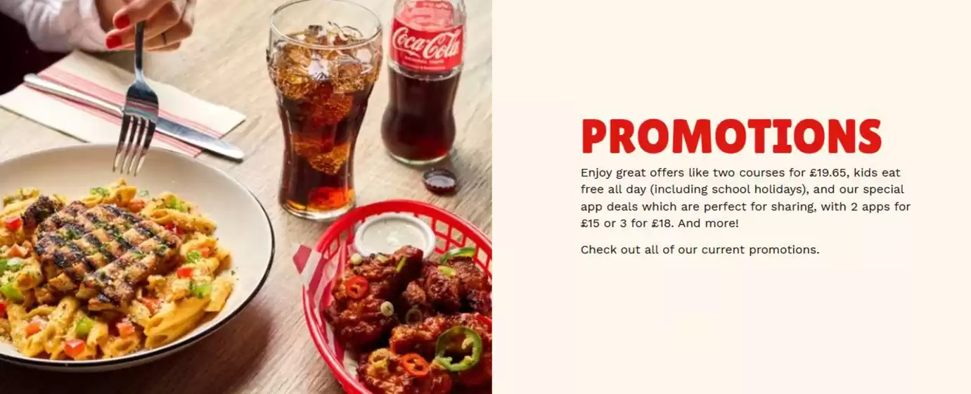 T.G.I. Friday's catalogue in Birmingham | Promotions | 2025-08-20T00:00:00.000Z - 2025-09-03T00:00:00.000Z