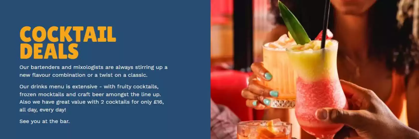 T.G.I. Friday's catalogue in Birmingham | Cocktail Deals | 2025-08-20T00:00:00.000Z - 2025-09-08T00:00:00.000Z