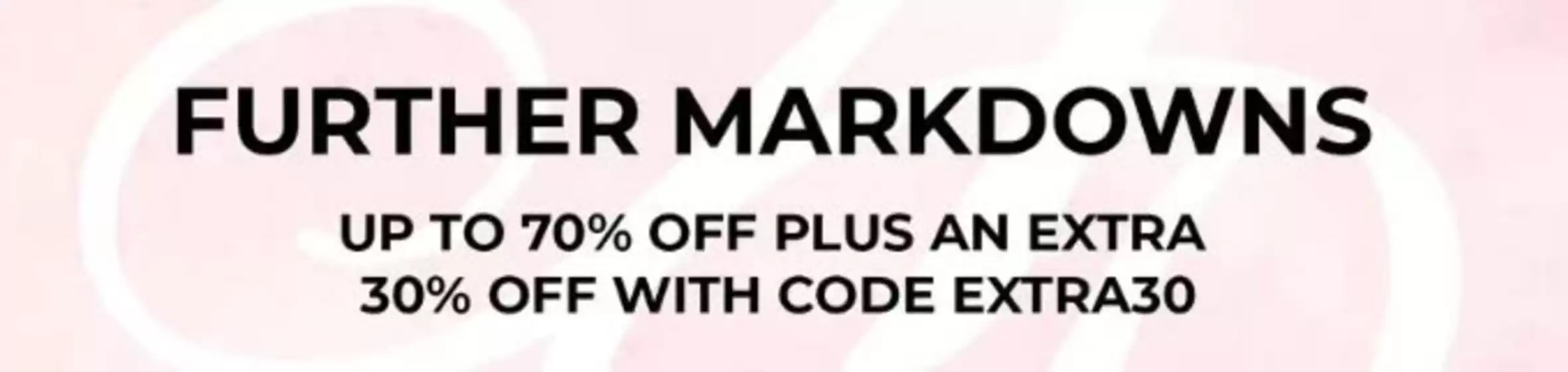 Fruther Markdowns