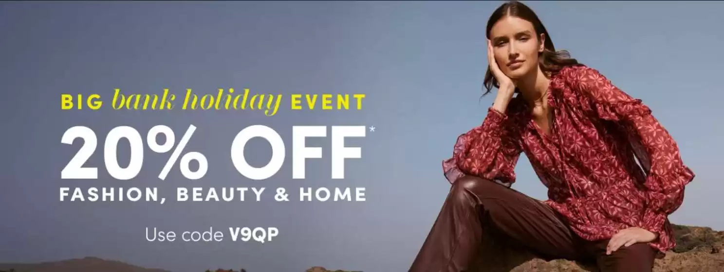 Bonprix catalogue in Birmingham | 20% Off | 2025-08-22T00:00:00.000Z - 2025-08-25T00:00:00.000Z
