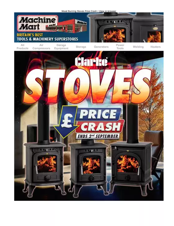 Clarke Stoves