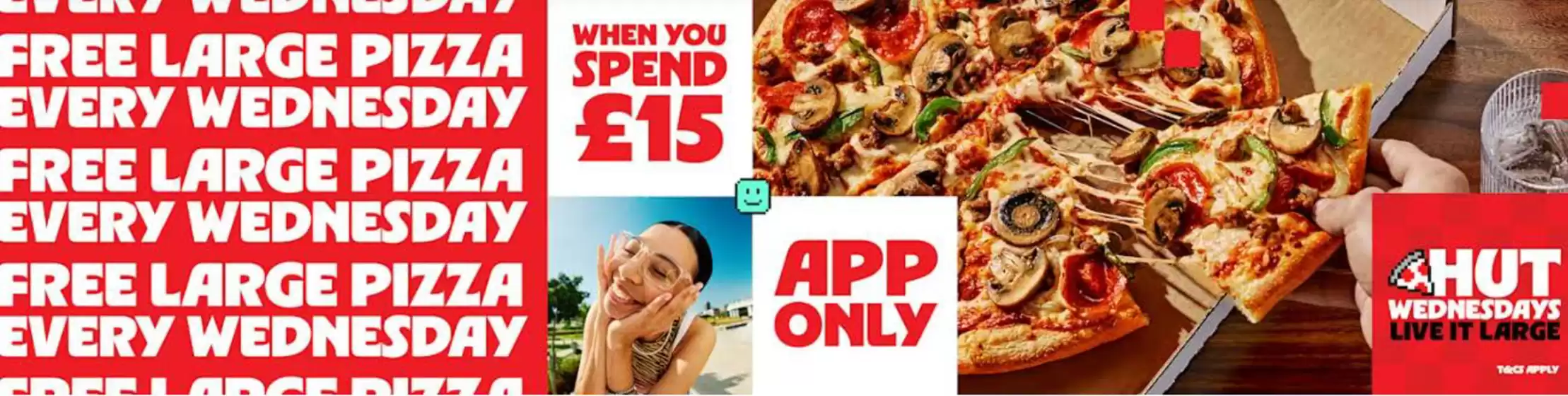 Pizza Hut catalogue in Birmingham | When You Spend £15 | 2025-08-27T00:00:00.000Z - 2025-09-18T00:00:00.000Z