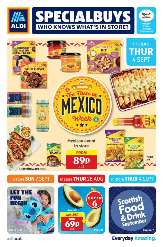 Aldi catalogue in Reading | Our best bargains | 2025-08-28T00:00:00.000Z - 2025-09-07T00:00:00.000Z