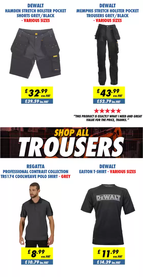 Workwear perfect for any job
