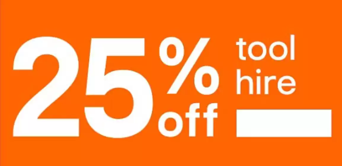 B&Q catalogue in Sheffield | 25% Off Tool Hire | 2025-08-29T00:00:00.000Z - 2025-09-06T00:00:00.000Z