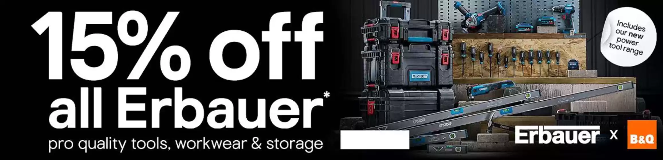 B&Q catalogue in Sheffield | 15% Off All Erbaeur | 2025-08-29T00:00:00.000Z - 2025-09-07T00:00:00.000Z