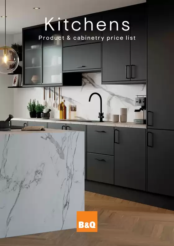 B&Q catalogue in Sheffield | Kitchens Product & Cabinetry Price List | 2025-08-29T00:00:00.000Z - 2025-09-18T00:00:00.000Z