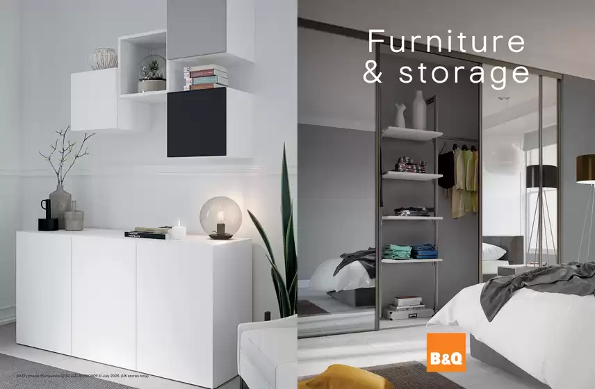 B&Q catalogue in Sheffield | Furniture & Storage | 2025-08-29T00:00:00.000Z - 2025-09-25T00:00:00.000Z