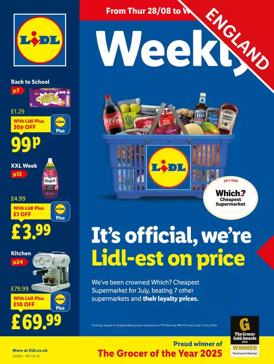 Lidl catalogue in Birkenhead | New offers to discover | 2025-08-28T00:00:00.000Z - 2025-09-03T00:00:00.000Z