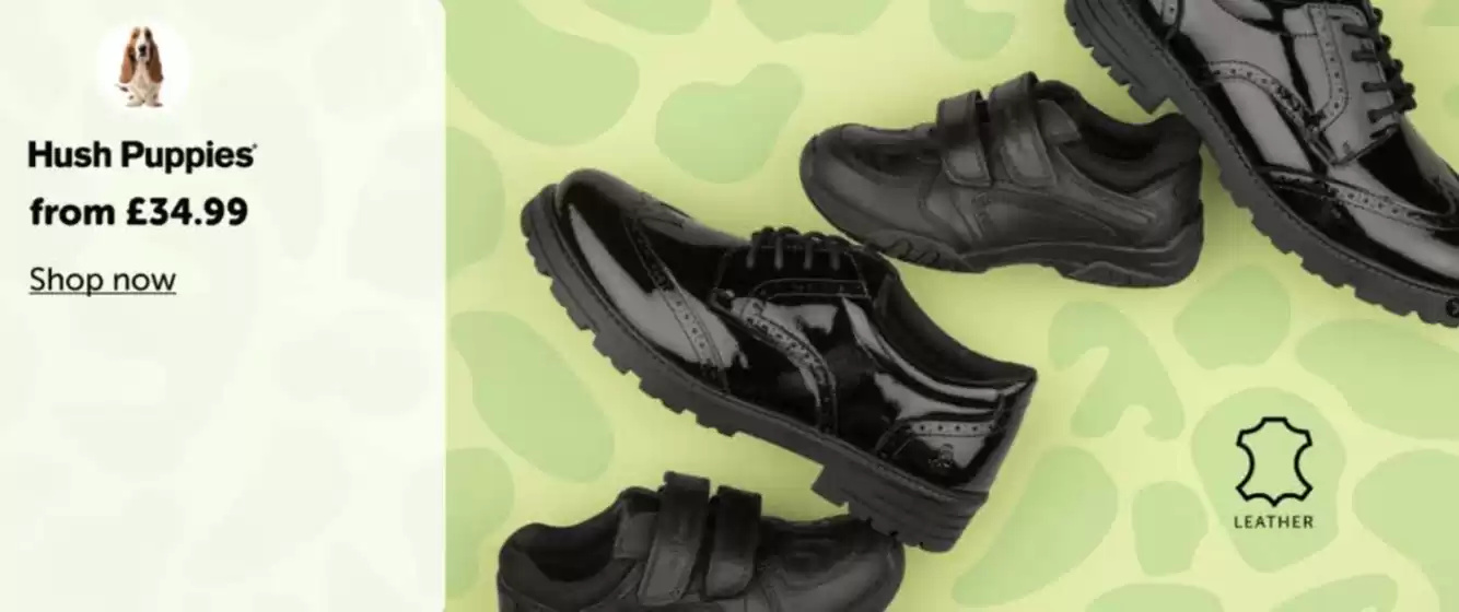 Shoe Zone catalogue in Chichester | Hush Puppies Friom £34.99 | 2025-09-01T00:00:00.000Z - 2025-09-03T00:00:00.000Z