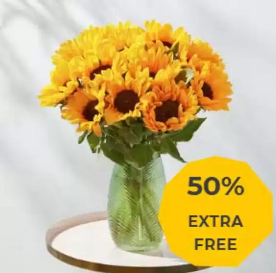 Flying Flowers catalogue | 50% Extra | 2025-09-02T00:00:00.000Z - 2025-09-16T00:00:00.000Z