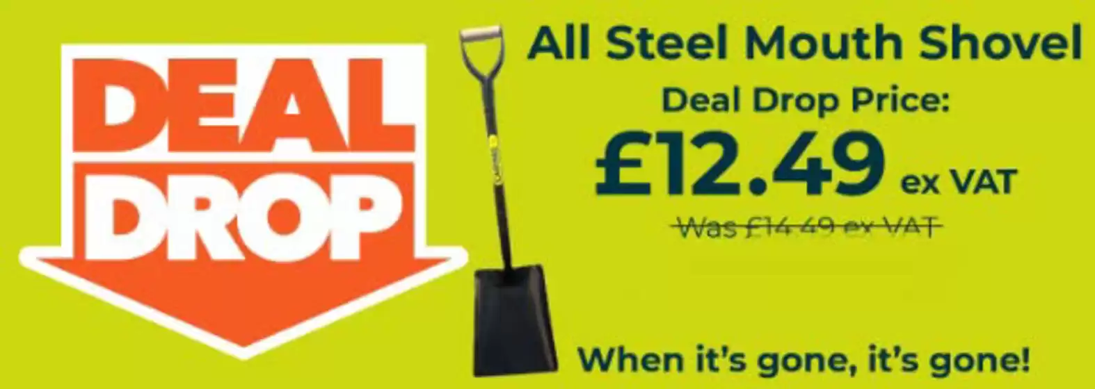 Buildbase catalogue in Liverpool | All Steel Mouth Shovel | 2025-09-02T00:00:00.000Z - 2025-09-15T00:00:00.000Z