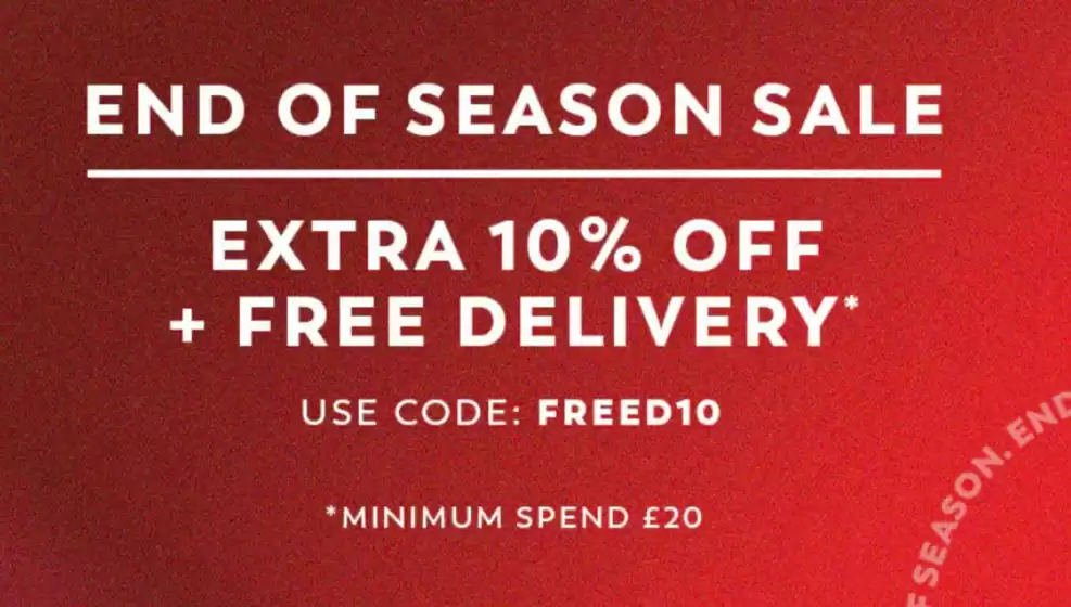 End Of Season Sale