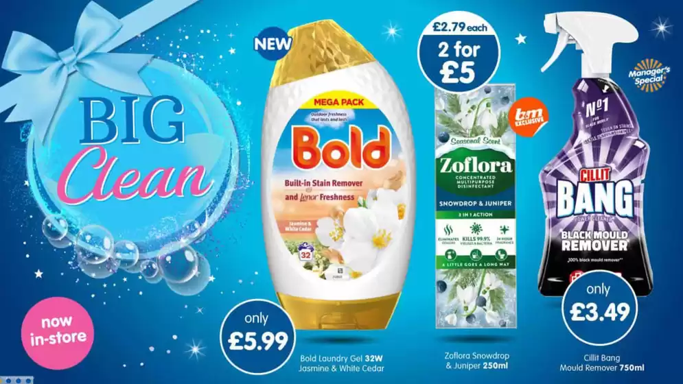 B&M Stores catalogue in Gerrards Cross | Big Clean | 2025-09-10T00:00:00.000Z - 2025-09-30T00:00:00.000Z